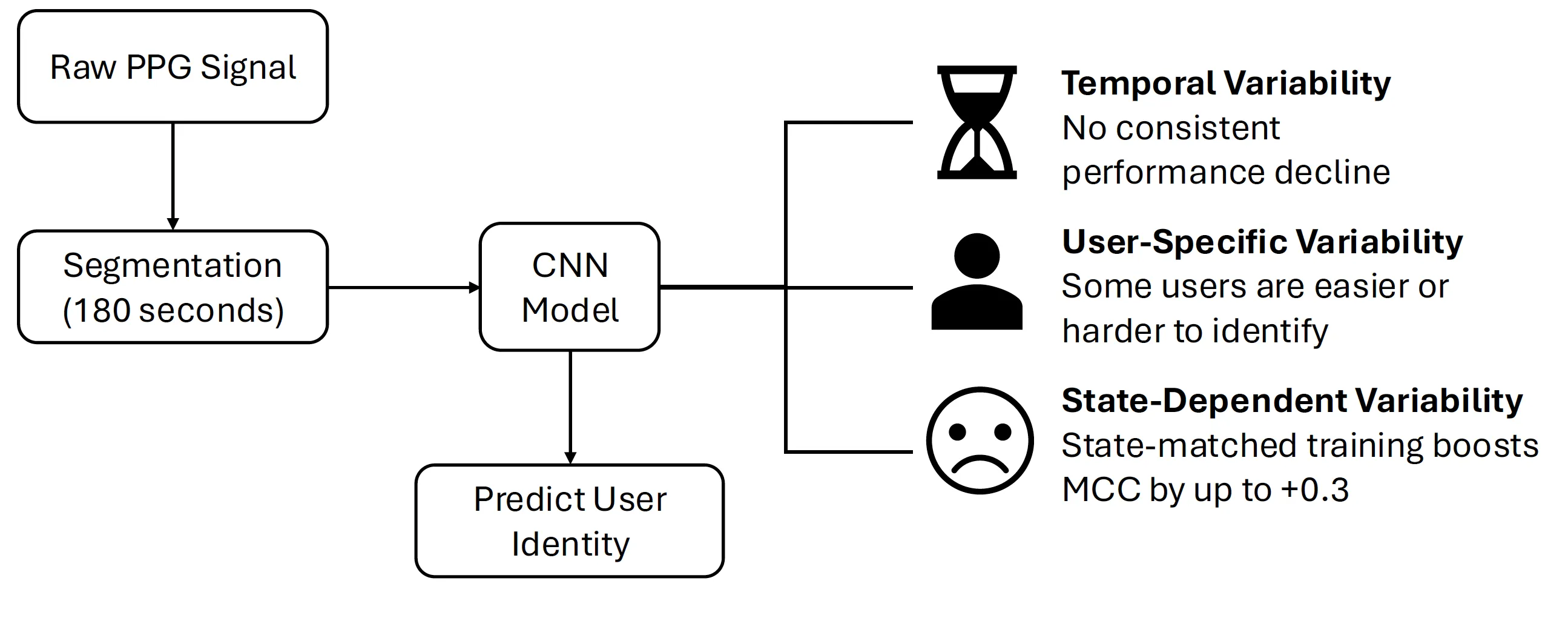Robust PPG Authentication: The Role of Temporal, Individual, and State Variability